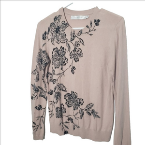 Contemporaine crew neck sweater, long slee…